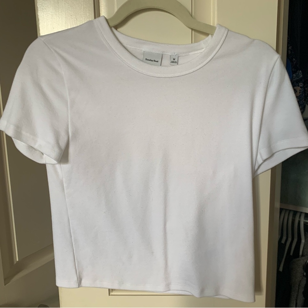 Sunday Best White Tee
